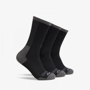 Clarks 3 Pack Sport Crew Sock Negras | CLKS-84168