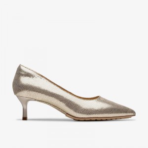 Clarks Adela Court Metallic | CLKS-85019