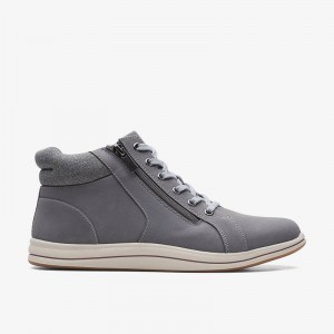 Clarks Breeze Glide Gris Oscuro | CLKS-85545