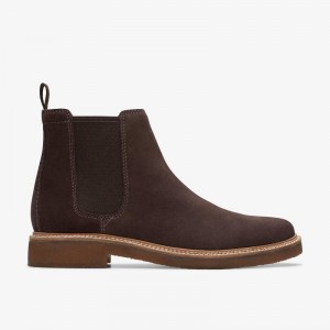 Clarks Clarkdale Easy Marrones Oscuro | CLKS-84415