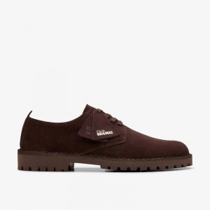 Clarks Desert Rock Lo Marrones Oscuro | CLKS-84340