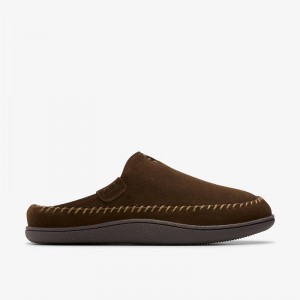 Clarks Frien Wall Slippers Marrones | CLKS-84207