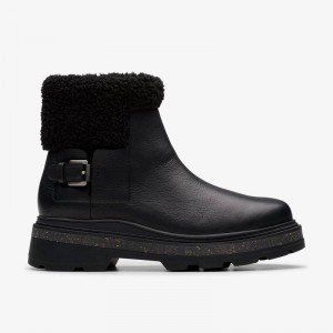 Clarks Hencroft Madi Waterproof Negras | CLKS-85508