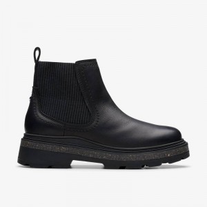 Clarks Hencroft Step Waterproof Negras | CLKS-85512