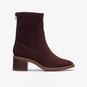 Clarks Lileigh Holly Marrones Oscuro | CLKS-85583