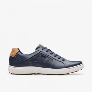 Clarks Mapstone Lace Azul Marino | CLKS-84224