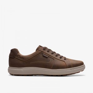 Clarks Mapstone Lace Marrones | CLKS-84246