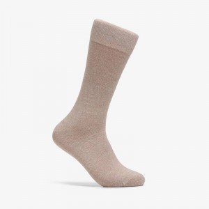 Clarks Marled Crew Sock Marrones | CLKS-84181