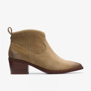 Clarks Morzine Sky Marrones Oscuro | CLKS-85561