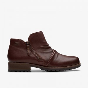 Clarks Nissini Top Waterproof Marrones | CLKS-85453