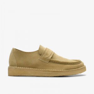 Clarks Nomad Loafer Beige | CLKS-84269