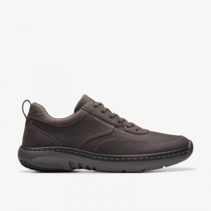 Clarks Pro Lace Marrones Oscuro | CLKS-84241