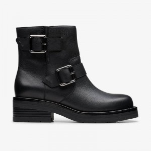 Clarks Rebelle Buckle Negras | CLKS-85515