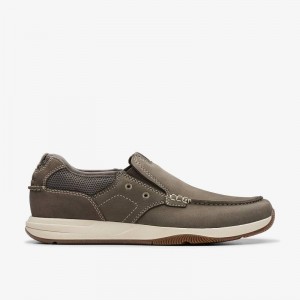 Clarks Sailview Step Gris Marrones | CLKS-84279