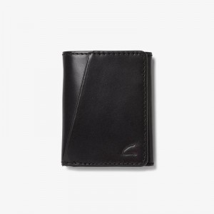 Clarks Shine Trifold Wallet Negras | CLKS-84164