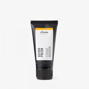 Clarks Shoe Polish Marrones | CLKS-84641