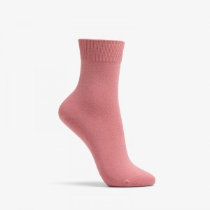 Clarks Solid Dress Crew Sock Rosas | CLKS-84632