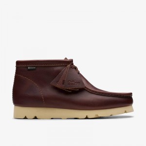 Clarks Wallabee Boot Gore-Tex Marrones | CLKS-84517