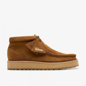 Clarks Wallabee Scout Marrones | CLKS-85606