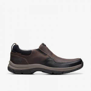 Clarks Walpath Step Marrones Oscuro | CLKS-84290