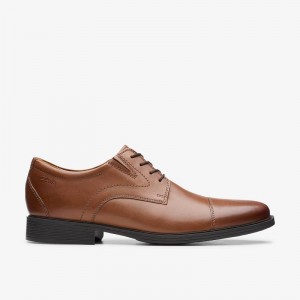 Clarks Whiddon Cap Marrones Oscuro | CLKS-84407