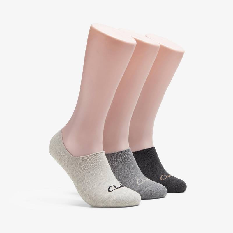 Clarks 3 Pack Liners Sock Multicolour | CLKS-84188