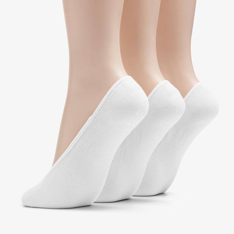 Clarks 3 pack Solid Liner Sock Blancas | CLKS-84634