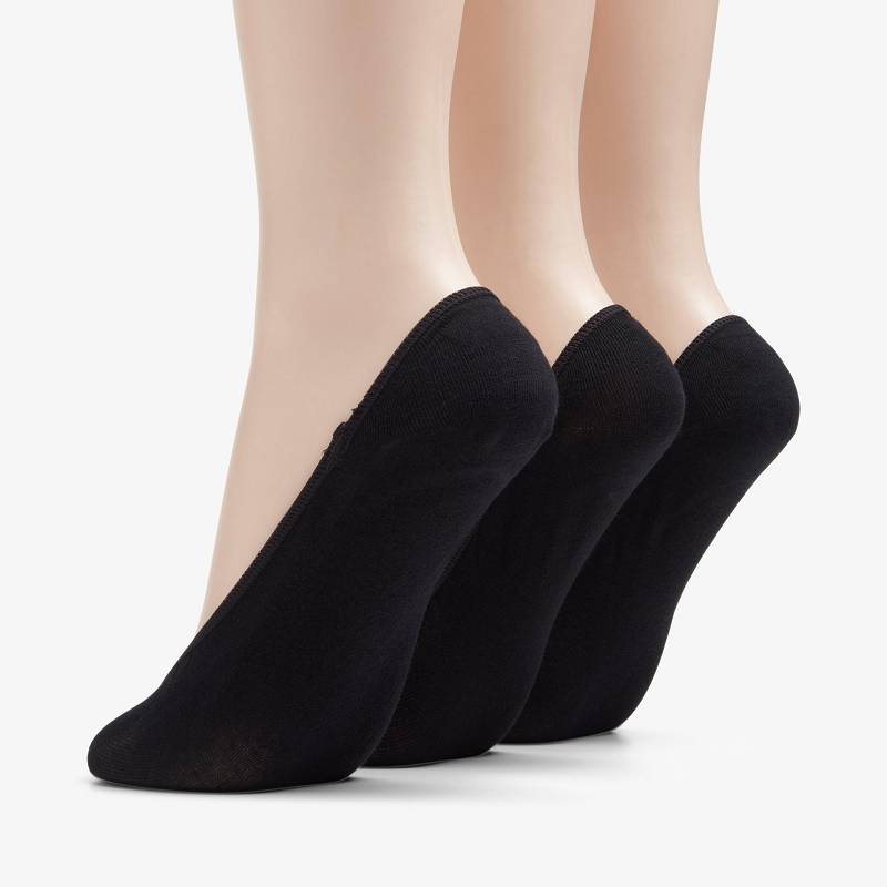 Clarks 3 pack Solid Liner Sock Negras | CLKS-84176