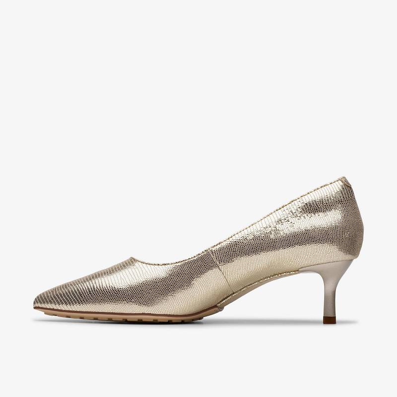 Clarks Adela Court Metallic | CLKS-85019