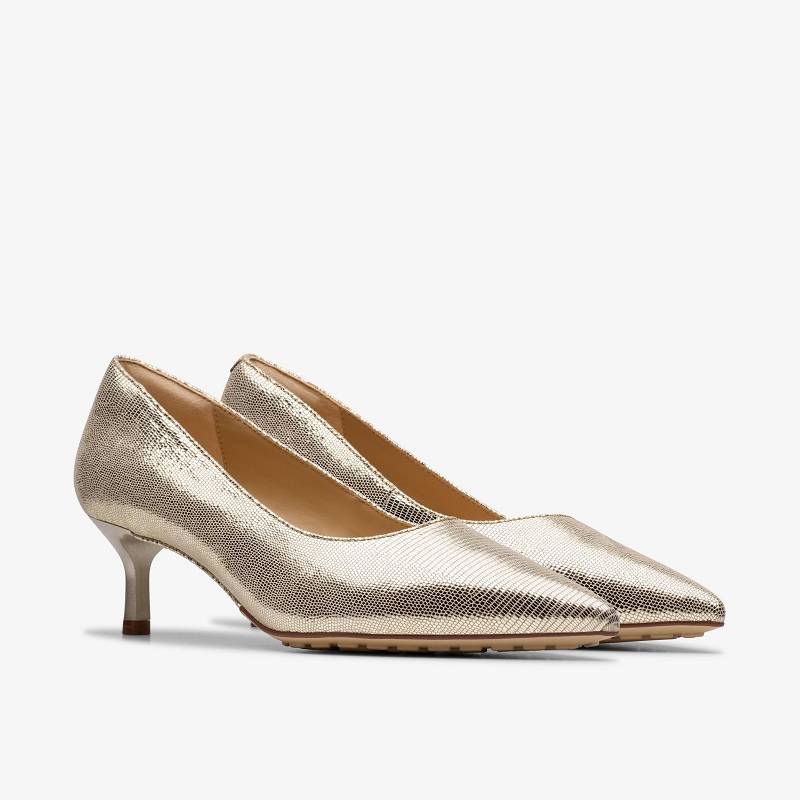 Clarks Adela Court Metallic | CLKS-85019