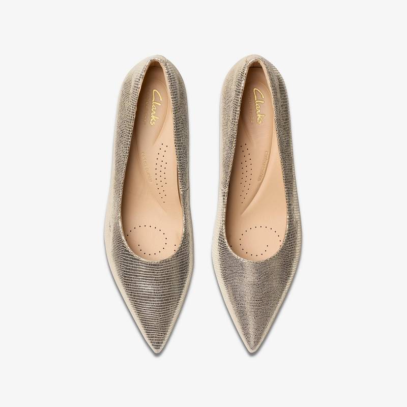 Clarks Adela Court Metallic | CLKS-85019