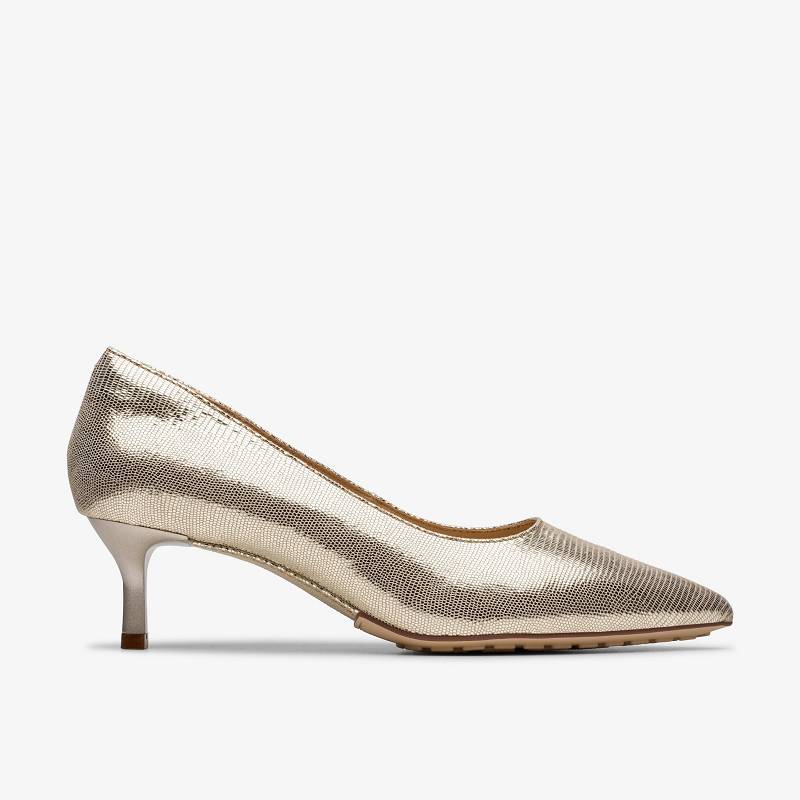 Clarks Adela Court Metallic | CLKS-85195