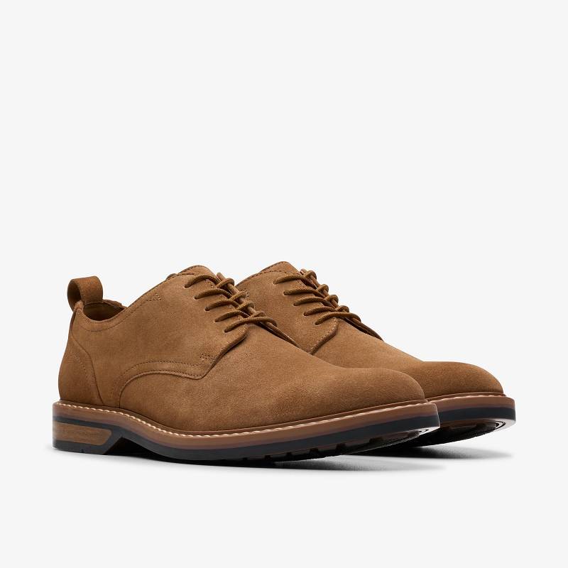 Clarks Aldwin Lace Marrones | CLKS-84360