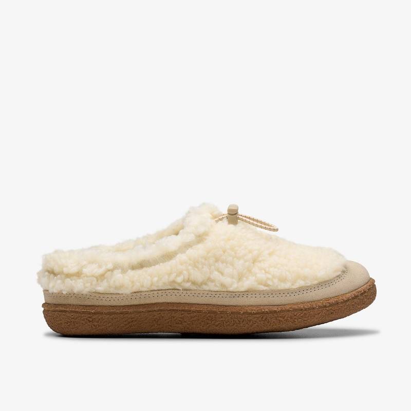 Clarks Belle Wych Slippers Blancas | CLKS-84676