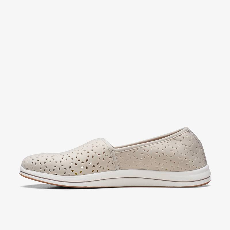 Clarks Breeze Emily Gris Claro Marrones | CLKS-85351