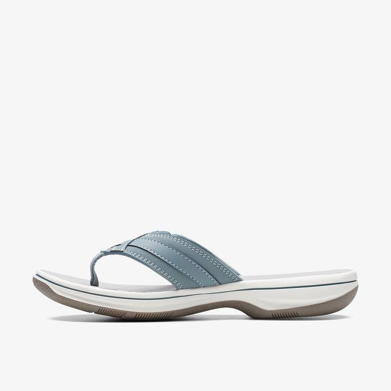 Clarks Breeze Sea Azules Gris | CLKS-84960