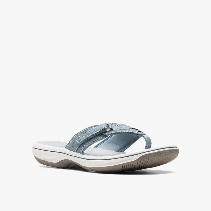 Clarks Breeze Sea Azules Gris | CLKS-84960