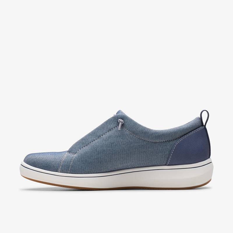 Clarks Breeze Sky Lace Azul Marino | CLKS-85329