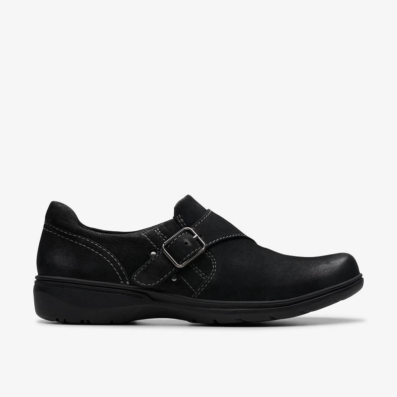 Clarks Carleigh Jazz Negras | CLKS-84880