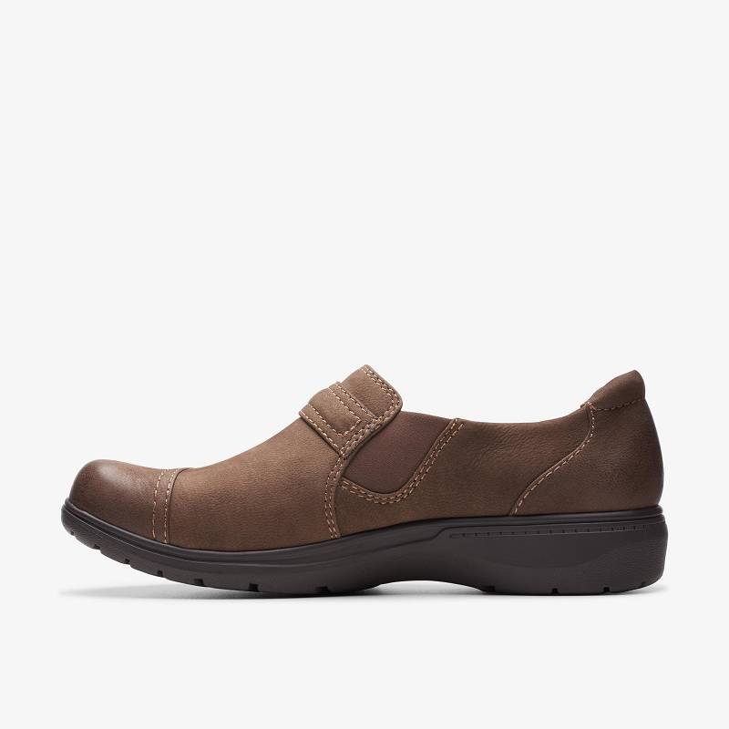 Clarks Carleigh Pearl Gris Marrones | CLKS-85305