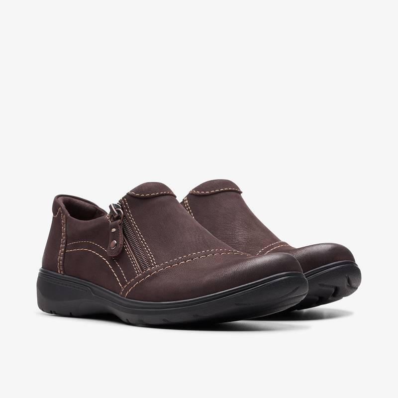 Clarks Carleigh Ray Marrones Oscuro | CLKS-85356