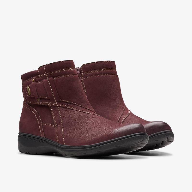 Clarks Carleigh Style Burdeos | CLKS-85542