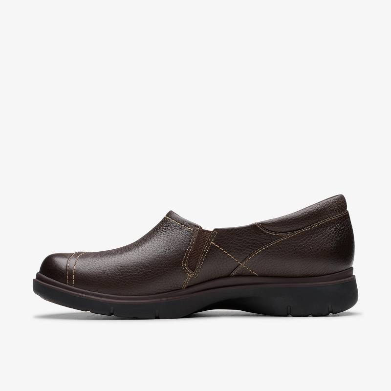 Clarks Certina Ease Marrones Oscuro | CLKS-85303