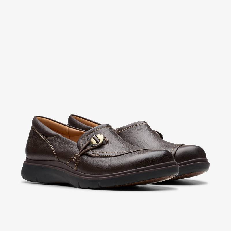 Clarks Certina Ease Marrones Oscuro | CLKS-85303