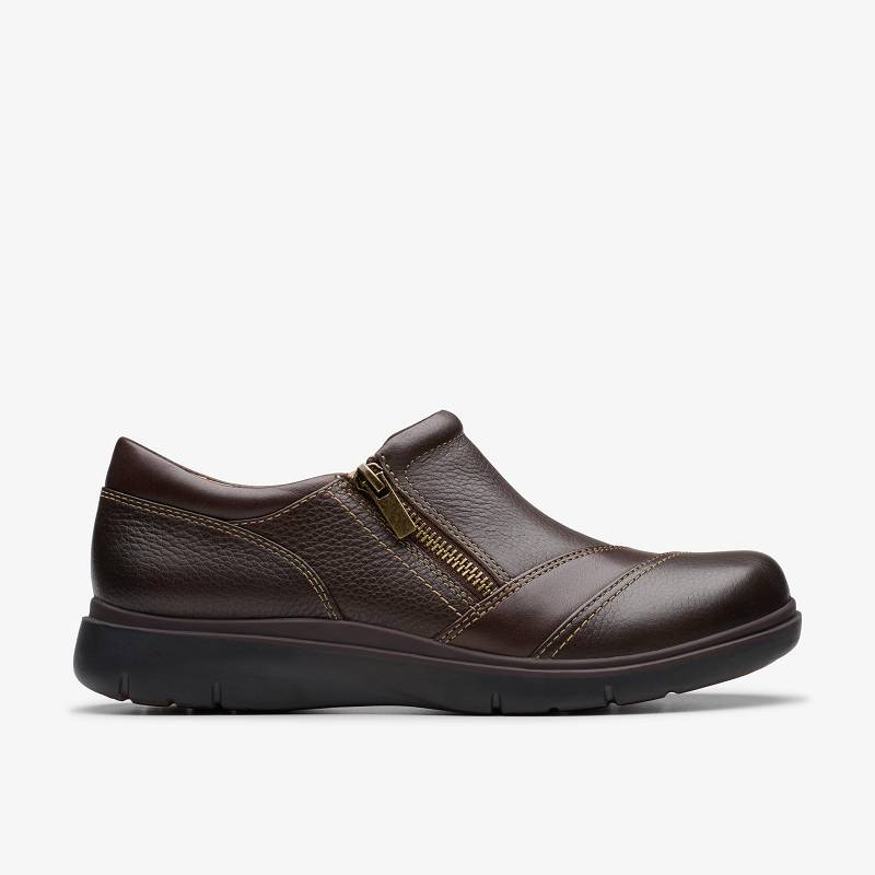 Clarks Certina Pure Marrones Oscuro | CLKS-85312