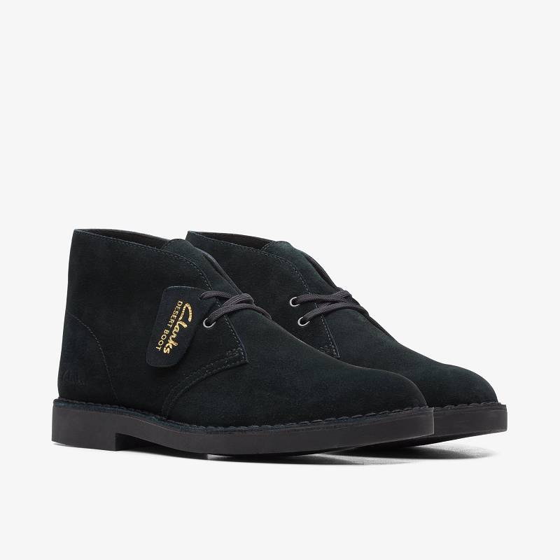 Clarks Desert Boot Evo Negras | CLKS-84372