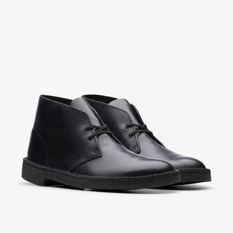 Clarks Desert Boot Negras | CLKS-84468