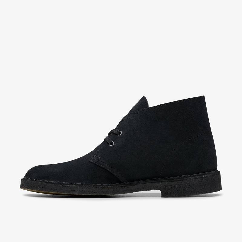 Clarks Desert Boot Negras | CLKS-84470