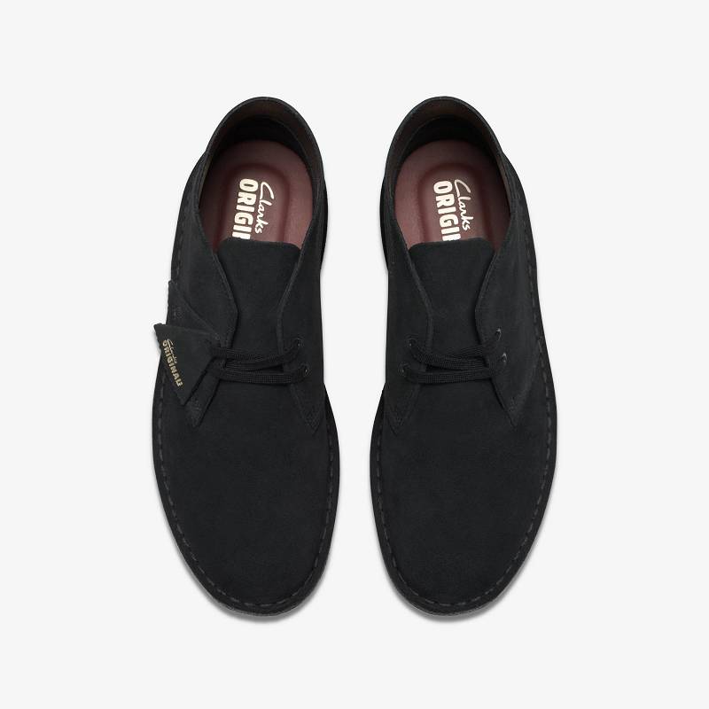 Clarks Desert Boot Negras | CLKS-84470