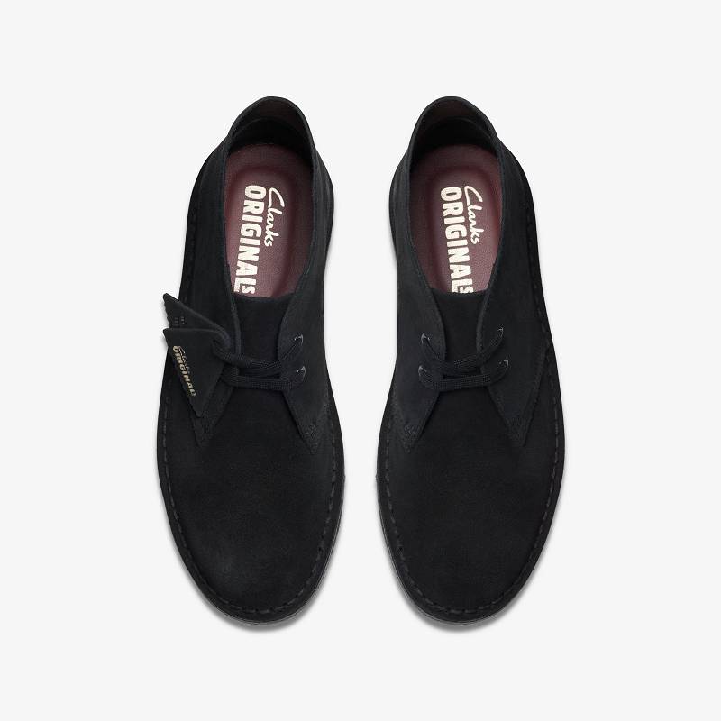 Clarks Desert Boot Negras | CLKS-85550